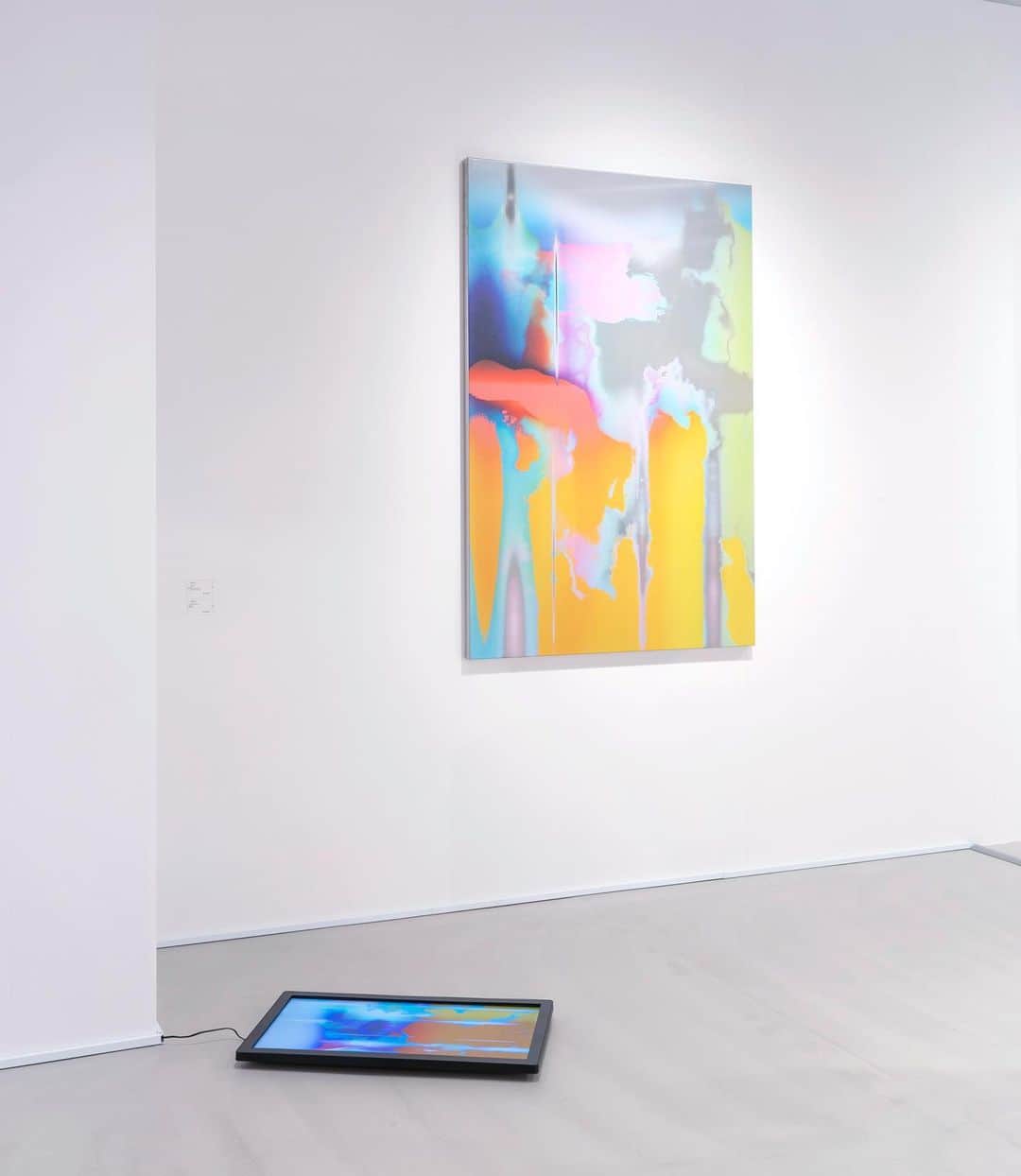 YOSHIROTTENのインスタグラム：「Cloudfall  2020 ☁️☁️☁️ at @parco_art  展示は26まで  #cloudfall」