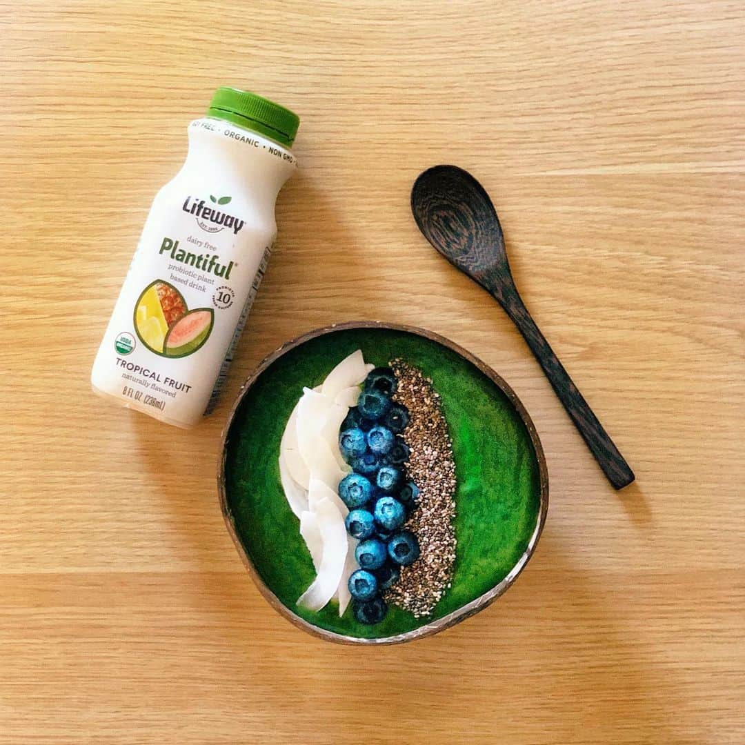 Vitamix Global Headquarters Real foodさんのインスタグラム写真 - (Vitamix Global Headquarters Real foodInstagram)「#ProTip - The 🔑 to a thick smoothie bowl is 🧊 ICE 🧊 (we could have made this thicker but ran out of ice @ home) 😂 • What are your secrets to achieving a deliciously thick smoothie bowl? Share them below with the #VitaFam 👇 • This Plant Powered Beauty Smoothie bowl recipe is by @lifewaykefir - give ‘em a follow and head to their website for more recipes! • #lifewaykefir #collab #smoothiebowl #vitamix #myvitamix #coconutbowls #smoothie #kale #vegan  #plantbased #wholefood」7月19日 3時54分 - vitamix