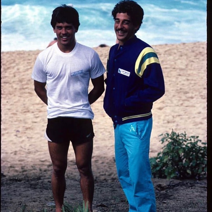 ミシェル・ボレーズのインスタグラム：「Rest In Peace uncle D! True legend!!!  Every time I go to Hawaii ,I always admired you and uncle mike . @floresjeremy and I always talked about how much you guys love surfing and we wish to be like you guys when we get old . Hawaii lost a real maoli with a strong aloha spirit .  Much love to the Ho ohana 🙏🏼🙏🏼🙏🏼❤️❤️❤️」