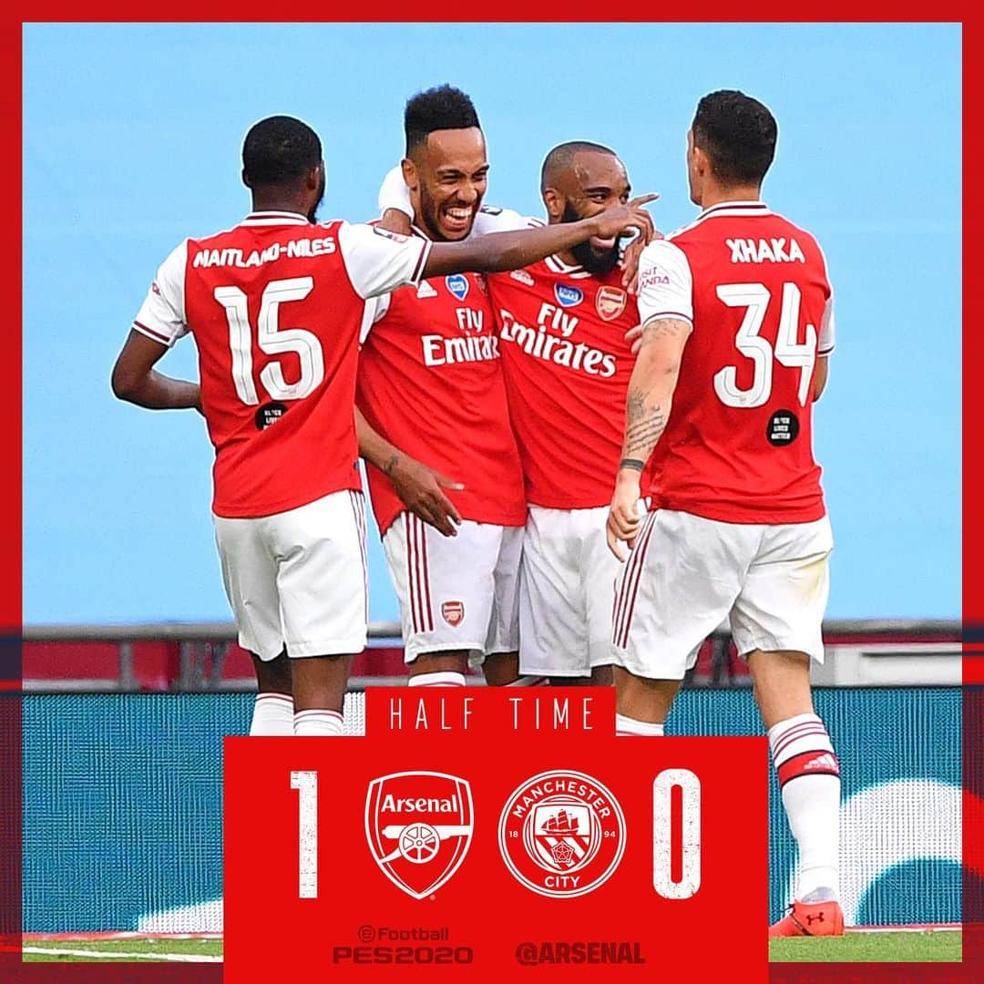 アーセナルfcさんのインスタグラム写真 アーセナルfcinstagram Enjoying It So Far Arsenal Afc Coyg Gunners Auba Aubameyang Facup Emiratesfacup 7月19日 4時40分 Arsenal