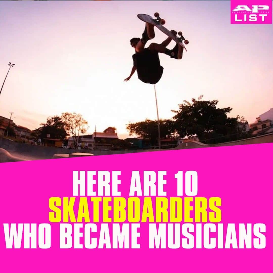 Alternative Pressさんのインスタグラム写真 - (Alternative PressInstagram)「Some of the best skaters around have traded in kickflips for shredding riffs including @mikevallely, @floggingmolly's @matthensley22, @bam__margera and more 🛹⁠ LINK IN BIO⁠ .⁠ .⁠ .⁠ #mikevallely #blackflag #matthensley #floggingmolly #bammargera #skateboarders #bestskateboarders #skateboardingmusicians #alternativepress #altpress」7月19日 5時01分 - altpress