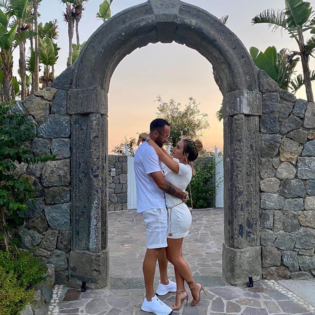 ジェシカ・スターリングのインスタグラム：「Con l'amore della mia vita😍」