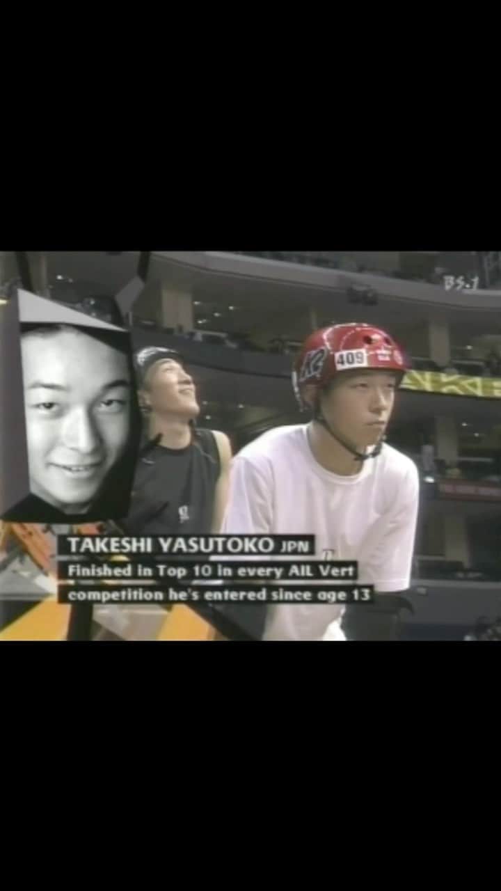 安床武士のインスタグラム：「At Staples Center in LA. It was my first time to try Double Viking flip(Method grab Double flatspin) in competition. I was so nerves more then usual. Great memory!!  2004年のX-GAMESでのラン。 (18歳) この時代はインターネットが普及していなかったので選手だけではなく観客も世界中から集まっていて会場が物凄い熱気でした。 過去の大会映像は今観ると「もっと良くできた」と納得いかない事が多いけど、これに関しては今観てもやりきっていて気持ち良いラン！  @eitoyasutoko  @goodskates_inc   #xgames #rollerblading #inlineskate #yasutokobrothers #takeshiyasutoko #history #インラインスケート #安床ブラザーズ #安床武士 #ローラーブレード」