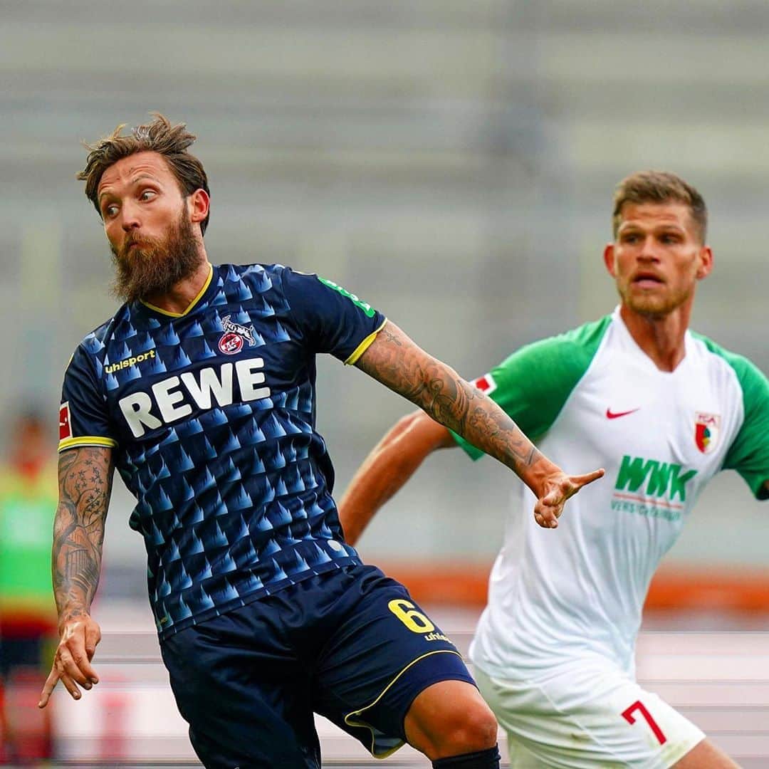 マルコ・ヘーガーのインスタグラム：「That game-face 😂🤪 @fckoeln  #game #face #fun #effzeh #köln #cologne #fc #proud #blessed #positivevibes #mh6 #liebedeinestadt」