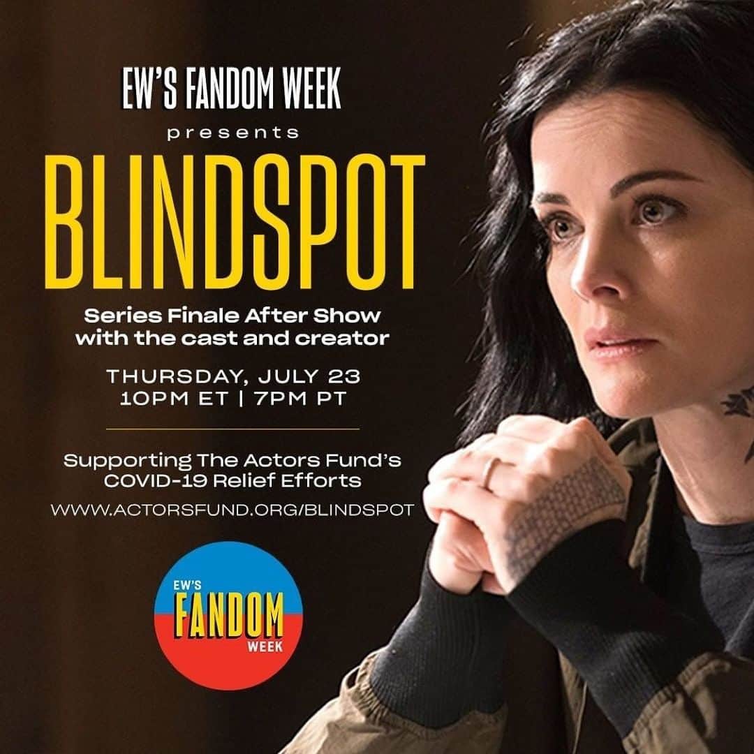 ジェイミー・アレクサンダーのインスタグラム：「Happy to announce a little roundtable talk hosted by @entertainmentweekly to benefit @theactorsfund (an organization that provides financial assistance to entertainment professionals who are struggling during the Covid shutdown). Will air right after the #Blindspot finale on Thursday!! Link in bio 😎 #afterparty」