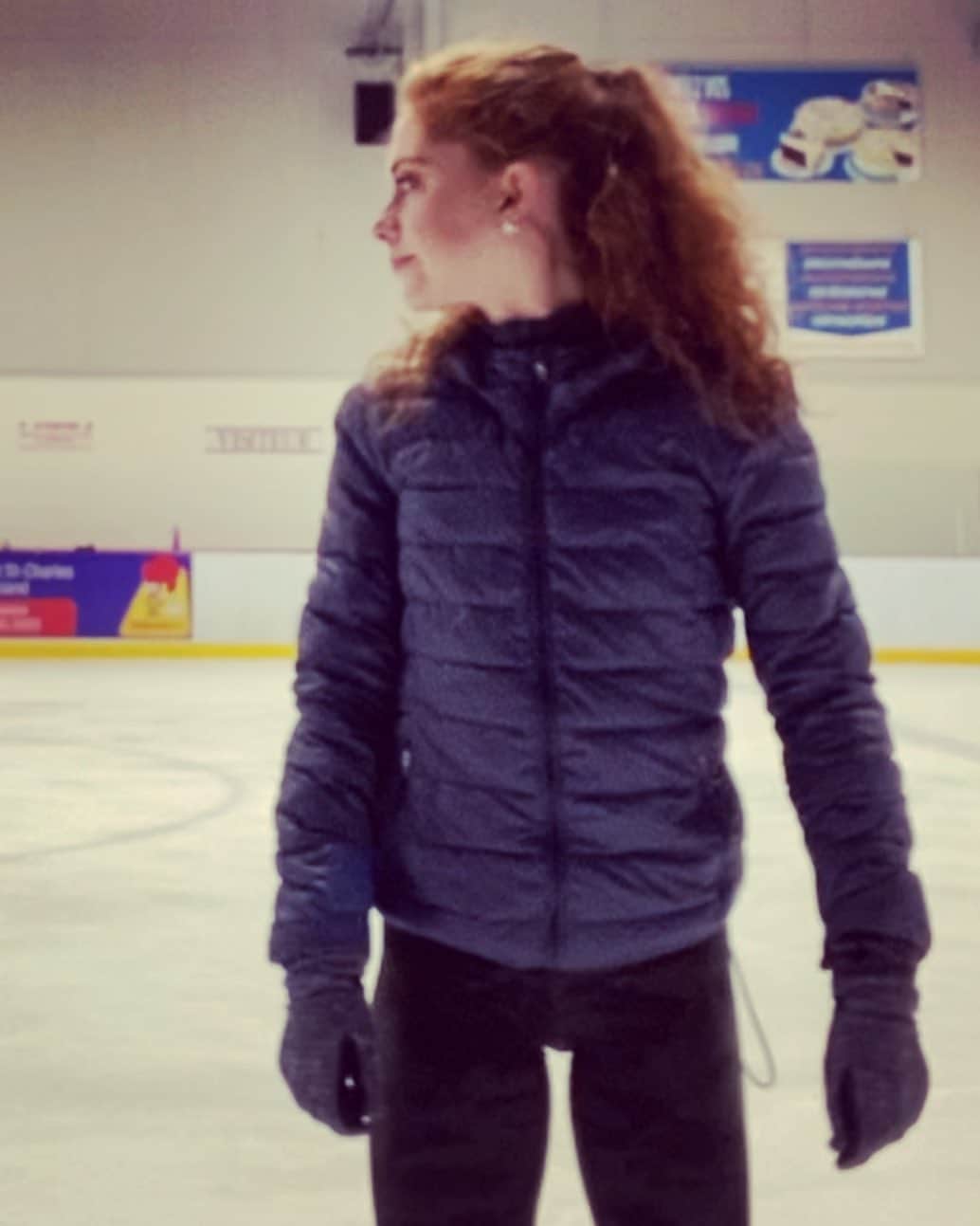 ナターシャ・ピュリッチのインスタグラム：「Thankful to be back doing the thing I love. #happyplace #myoutlet #iceboxlove」