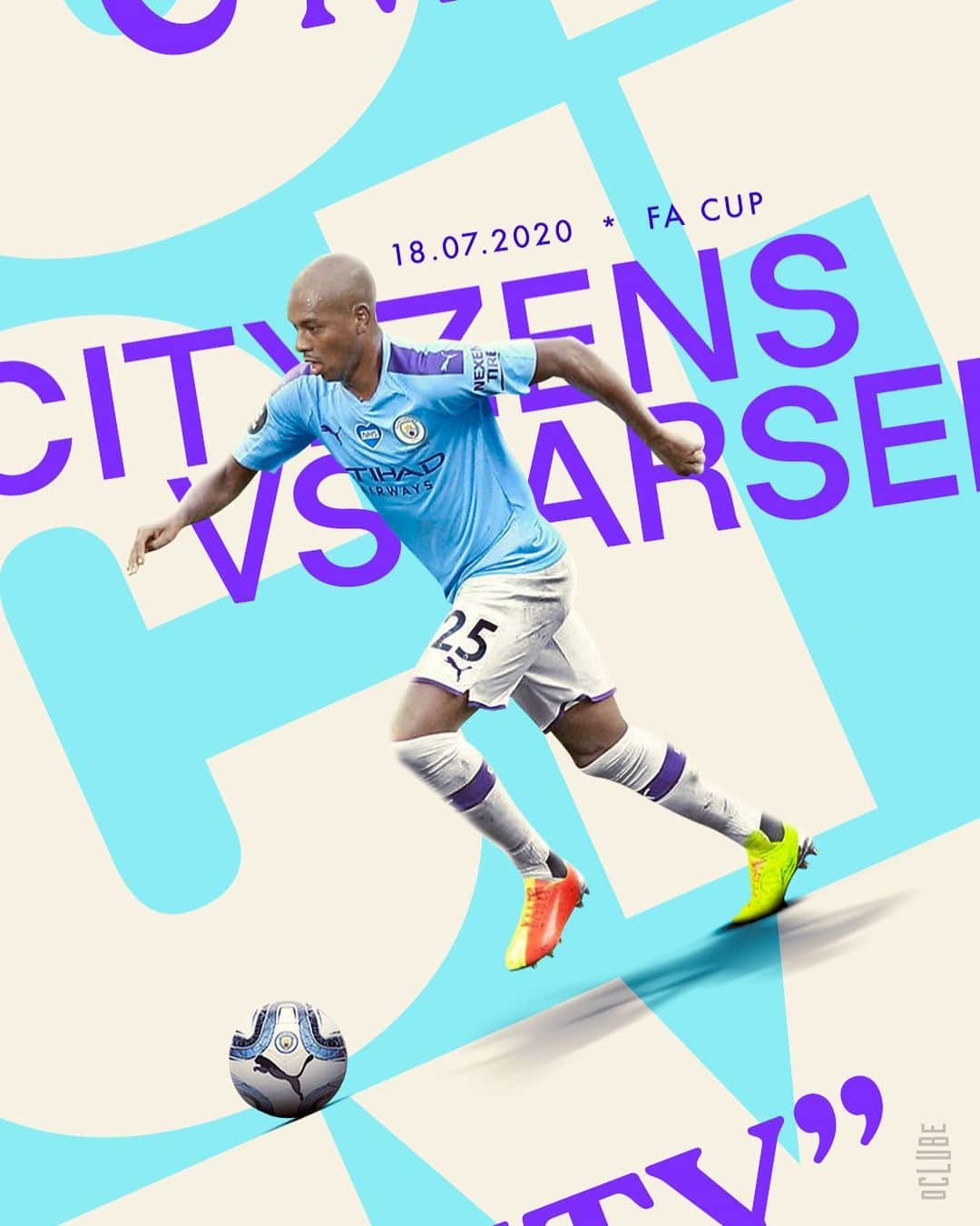 フェルナンジーニョのインスタグラム：「Here we go! CMON CITY 💪🏾」