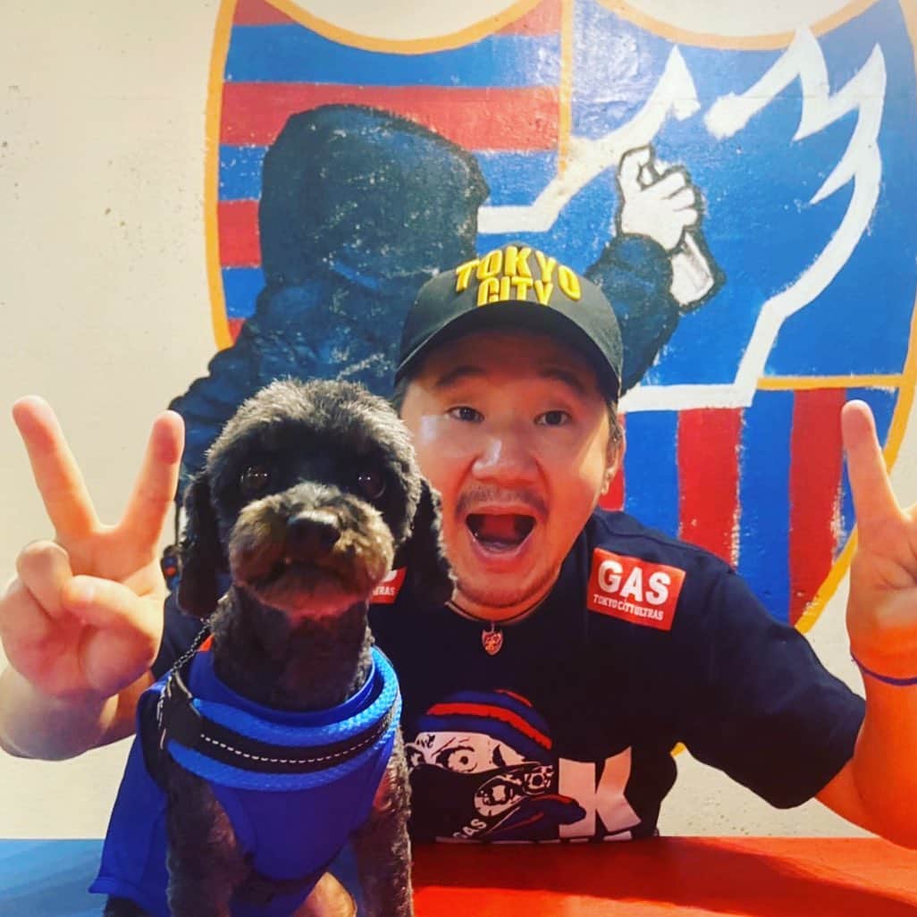 のインスタグラム：「‪🔵🔴‬﻿ ﻿ ‪浦和に味スタで16年ぶりに勝利‼️‬﻿ ﻿ ‪国立や熊谷では勝ったけど、まずは自分のお家で勝たないとね。‬﻿ ﻿ ‪苦手意識を克服し新しい流れを作りましょ！w‬﻿ ﻿ ‪バモ トーキョー‼️‬﻿ ‪YNWA‬﻿ ﻿ ‪#tokyo12‬」
