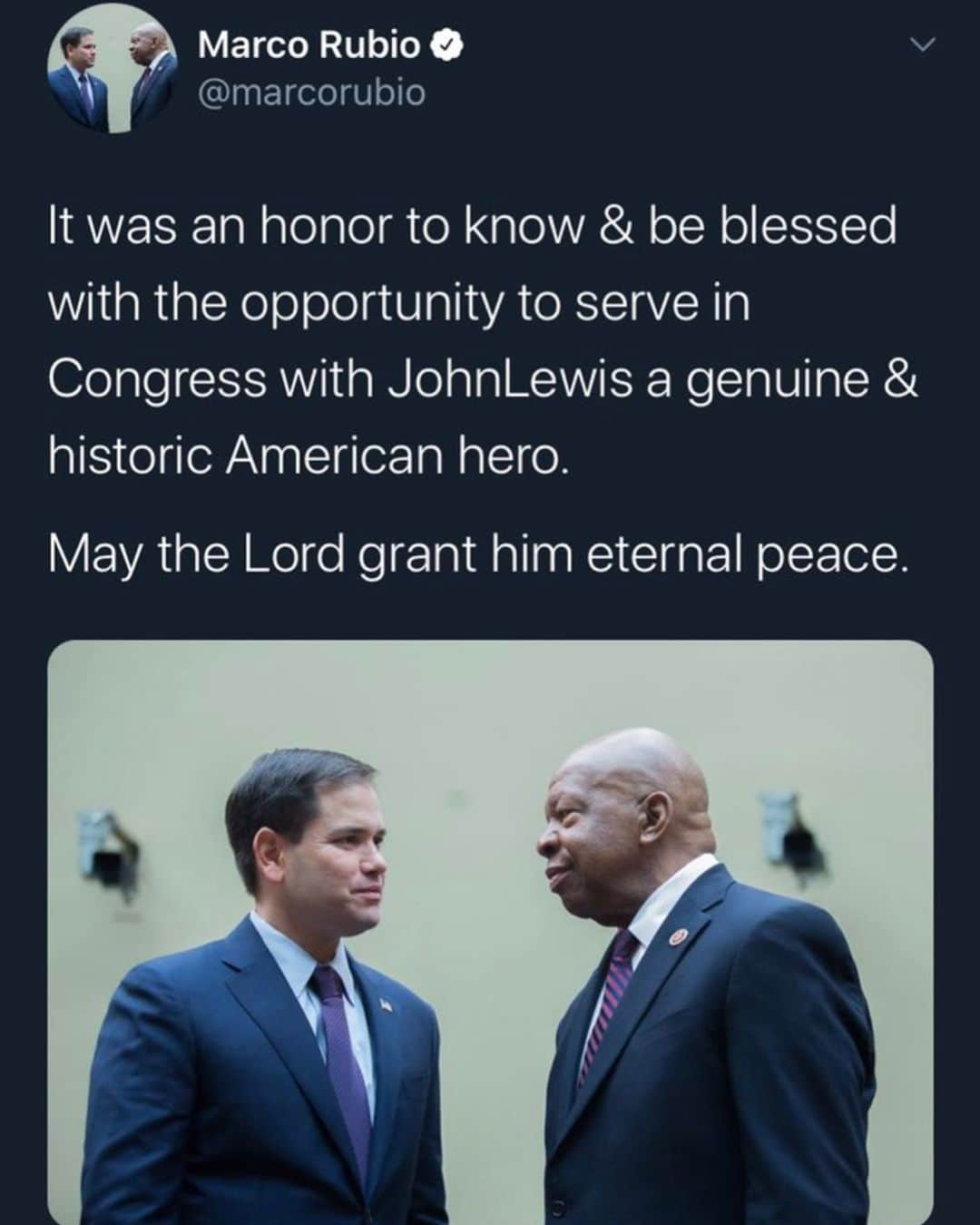 エリック・ベネイさんのインスタグラム写真 - (エリック・ベネイInstagram)「I hope white Jesus can tell the difference between one Black person from the next. That’s Elijah Cummings in the photo. Passed away last year. 🤦🏽‍♂️」7月19日 5時22分 - ericbenet