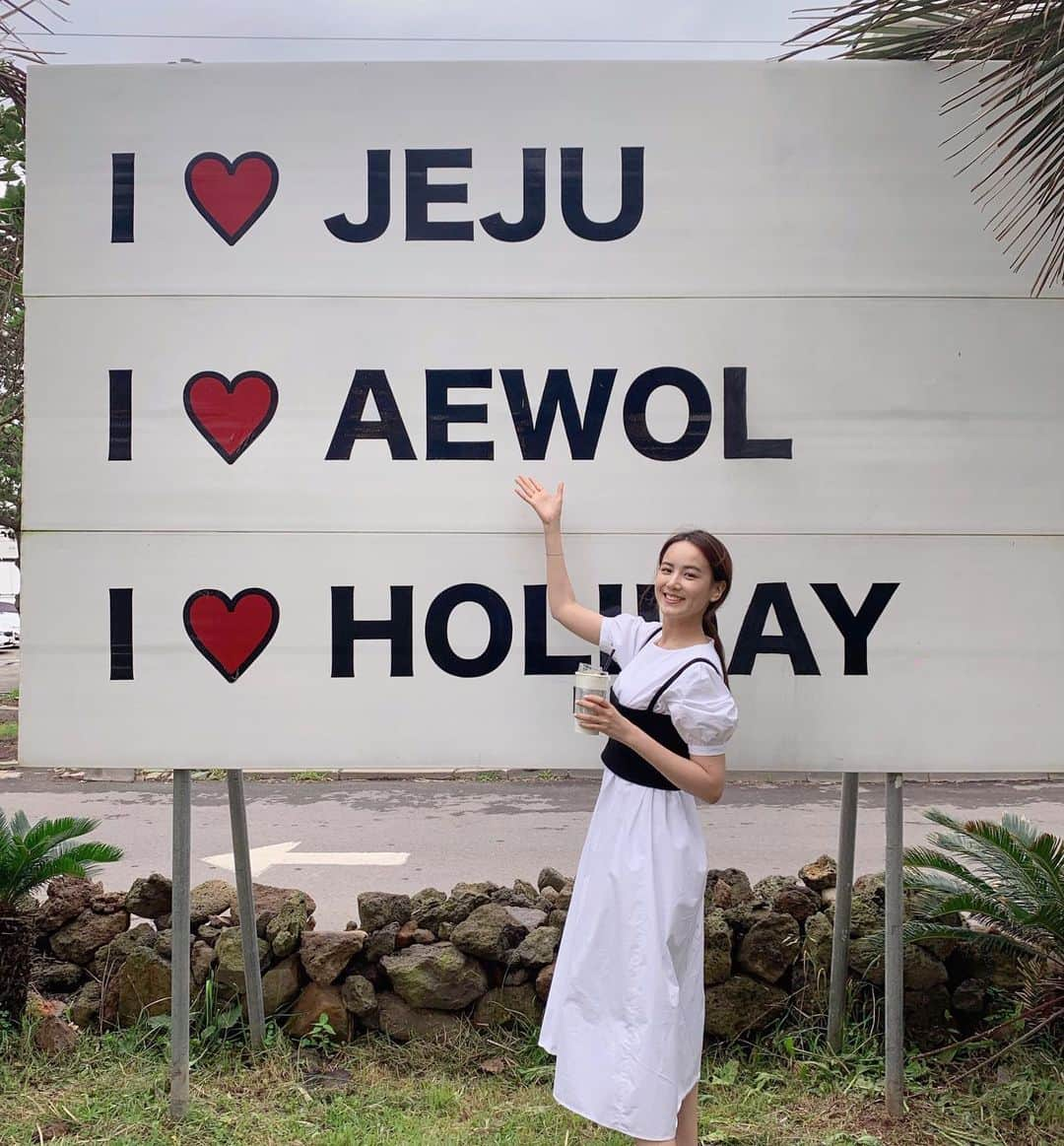 スルギさんのインスタグラム写真 - (スルギInstagram)「아이 러브 제주❤️」7月19日 0時00分 - lovee_seul