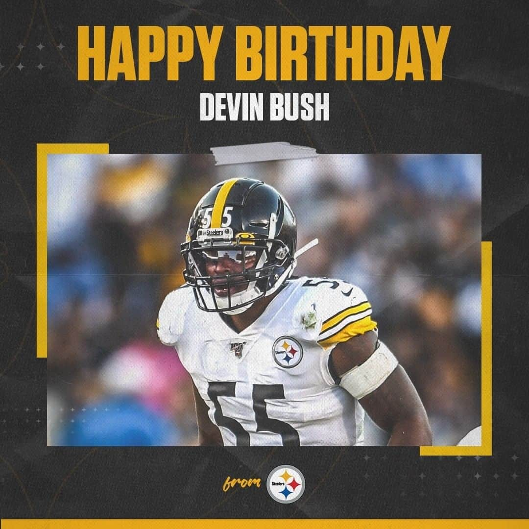 ピッツバーグ・スティーラーズさんのインスタグラム写真 - (ピッツバーグ・スティーラーズInstagram)「Like to wish @dbush_10 a #HappyBirthday!  Swipe ➡️ for some highlights 🎥」7月19日 0時03分 - steelers