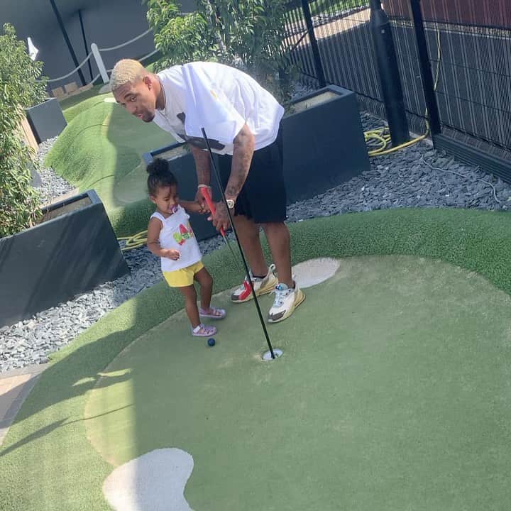 のインスタグラム：「⛳️❤️ fun day !!」