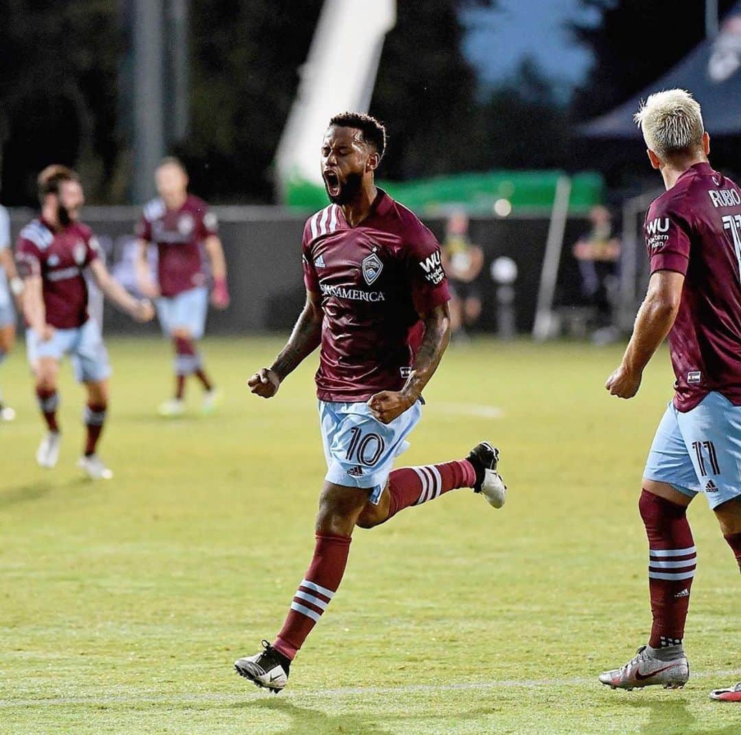 ケリーン・アコスタのインスタグラム：「Proud of the boys for the effort last night. On to the next one #Rapids #MLS #Elevate #Orlando」