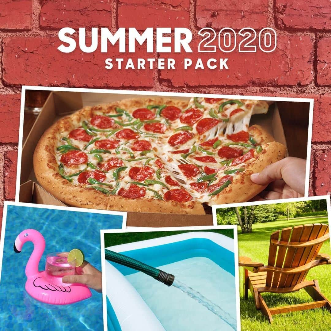 Pizza Hutさんのインスタグラム写真 - (Pizza HutInstagram)「Your “Summer 2020 Starter Pack” is always in stock. Just add pizza. 😎☀」7月19日 1時30分 - pizzahut