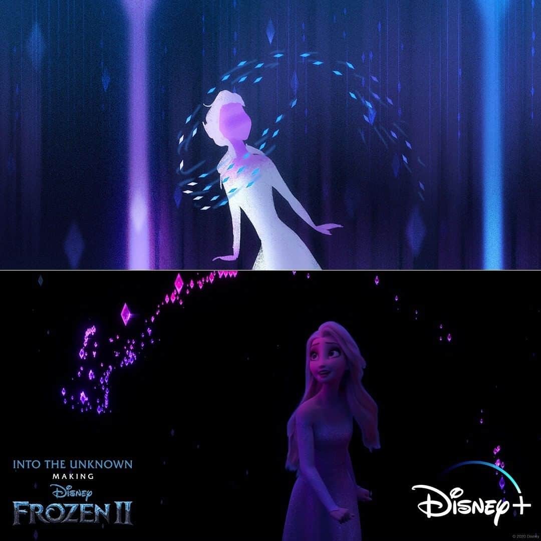 ウォルト・ディズニー・アニメーション・スタジオズさんのインスタグラム写真 - (ウォルト・ディズニー・アニメーション・スタジオズInstagram)「Watch #Frozen2 come to life from visual development to final frame. #IntoTheUnknown: Making Frozen 2 is now streaming on #DisneyPlus. 🎨: David Womersley, Art Director, Environments and Brittney Lee, Visual Development Artist」7月19日 1時55分 - disneyanimation