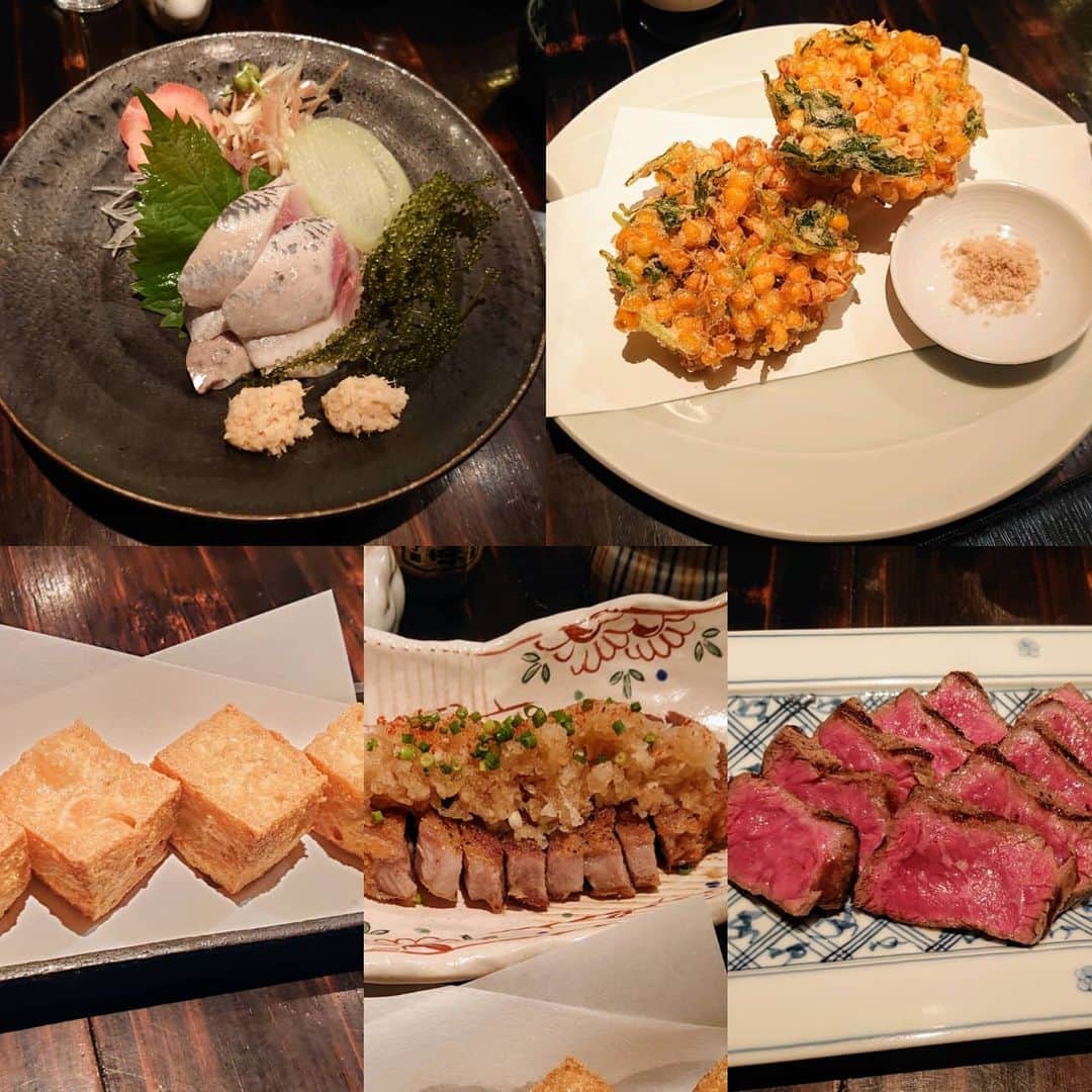 吉岡奈々子さんのインスタグラム写真 - (吉岡奈々子Instagram)「いつかの・・・ #和食 #とうもろこしのかき揚げ #甘くて美味しい #恵比寿」7月19日 2時47分 - nanakoyoshioka