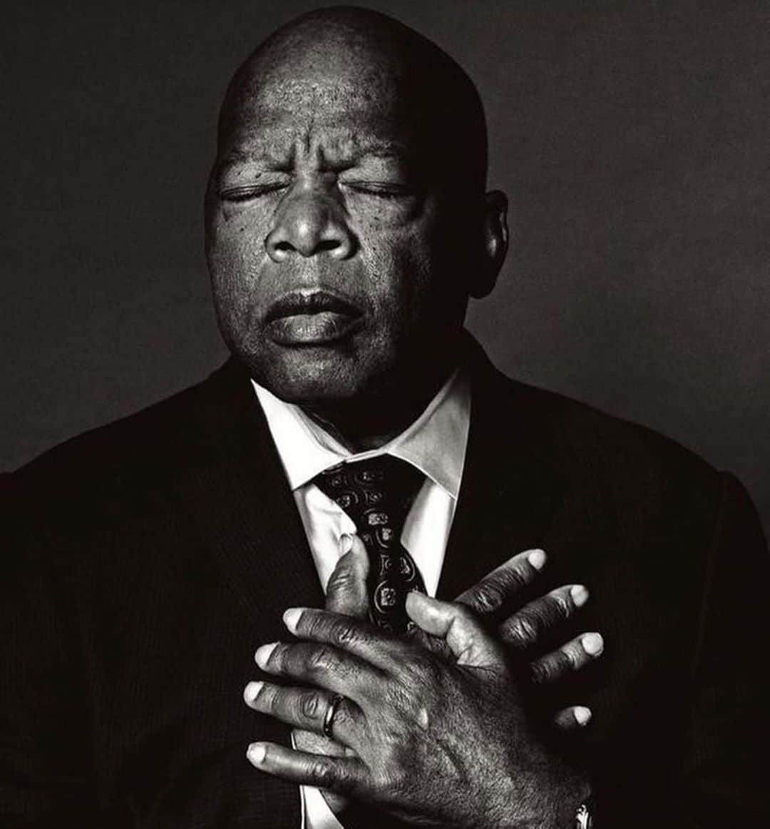 エリザベス・ヘンストリッジさんのインスタグラム写真 - (エリザベス・ヘンストリッジInstagram)「Hero. RIP @repjohnlewis 💛  "He was honored and respected as the conscience of the US Congress and an icon of American history, but we knew him as a loving father and brother," Lewis' family said in a statement. "He was a stalwart champion in the on-going struggle to demand respect for the dignity and worth of every human being. He dedicated his entire life to non-violent activism and was an outspoken advocate in the struggle for equal justice in America. He will be deeply missed." @npr」7月19日 3時02分 - lil_henstridge