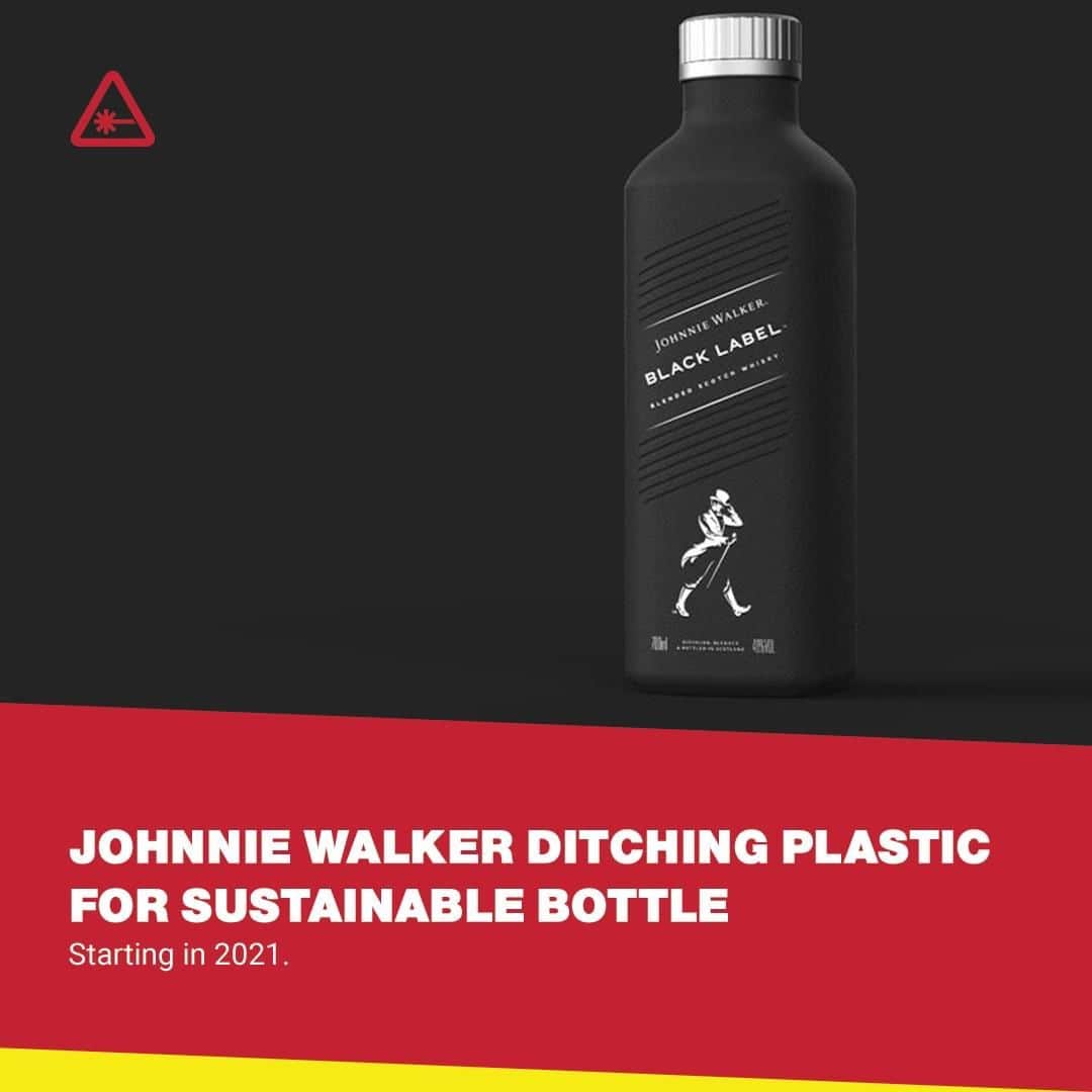 クリス・ハードウィックさんのインスタグラム写真 - (クリス・ハードウィックInstagram)「Starting in 2021 Johnnie Walker will come in the first-ever completely plastic-free paper-based bottle.⁠ link in bio」7月19日 7時01分 - nerdist