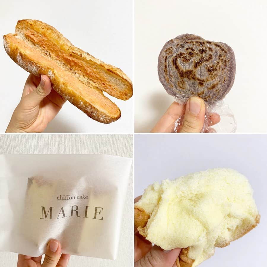 megumiさんのインスタグラム写真 - (megumiInstagram)「#今日の腹 この2日で福岡の美味しいもの色々食べたけど、 13時くらいまでに重ためのもの食べ終えて、後はなかなかお腹空かないから、軽いのすこーし食べてって感じなので、朝には腹ぺこ🙂🙃🙂🙃 . #therootsneighborhoodbakery のパンとか  #princeofthefruit  のパフェとか 餃子とか大宰府の梅ヶ枝餅とかタピオカ粉使った#chiffoncakemarie のモチモチのシフォンケーキとか 何でも美味しい☺️ . でも何が嬉しいかって、 甥っ子も食べられるものが増えてきて、一緒のもの食べられることだね😘 . 今日も色々食べます🤤 罪悪感無く食べるってこういうこと🤩めちゃくちゃハッピー❤️❤️ . . #福岡グルメ　#福岡パン屋  #セロトニン大放出の旅 #今日のおばばか通信　#おばばか #筋トレ女子 #ダイエット #fitnessmodel #メリハリボディ #healthybody  #ヘルシー #ボディメイク#ワークアウト女子 #フィットネス女子 #フィットネス #美ボディ  #フィットネスモデル  #お尻トレーニング #fitnessgirl #ウエイトトレーニング #vshape  #美腸 #腸活 #美活 #美尻 #美容」7月19日 8時03分 - megumi_aimy_fit