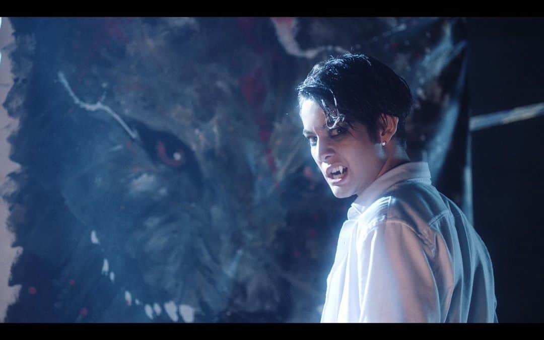 Kauanのインスタグラム：「🐺🌕」