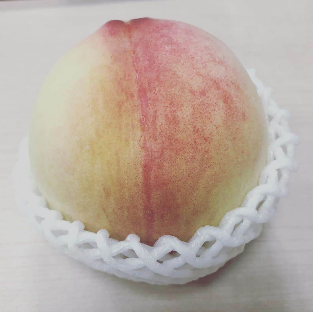 佐藤満春（どきどきキャンプ）さんのインスタグラム写真 - (佐藤満春（どきどきキャンプ）Instagram)「春日から桃をもらいました。 桃は春日語で「めも」です。 語源は「Mも」からだったかな。  #桃」7月19日 10時53分 - satomitsuharu0217