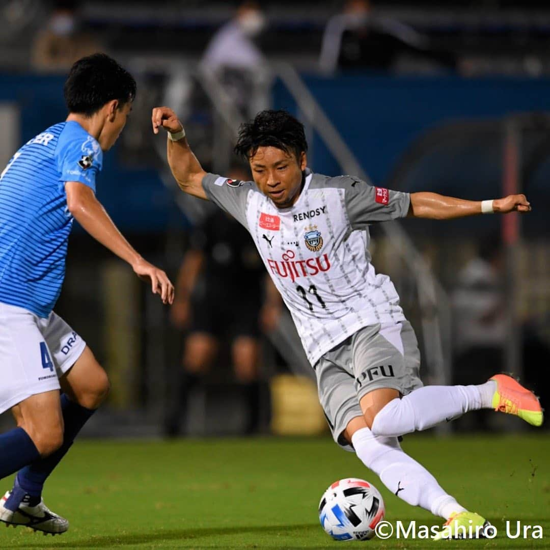 Goal Japanさんのインスタグラム写真 - (Goal JapanInstagram)「. ＼試合終盤のゴールラッシュ⚽️／ 川崎Fがリーグ戦再開から4連勝を飾った⭐️⭐️⭐️⭐️ (Photo: Masahiro Ura) . 🇯🇵#明治安田生命J1リーグ 第5節 🆚横浜FC 1-5 川崎フロンターレ ⚽️#脇坂泰斗 (28分)、#田代真一 (59分)、#家長昭博 (78分)、#小林悠 (75分, 83分)、#谷口彰悟 (90+6分) . #soccer #football #jleague #J1 #yokohamafc #kawasakifrontale #frontale #goaljleague #サッカー #フットボール #Jリーグ #明治安田生命Jリーグ #⚽」7月19日 11時22分 - goaljapan