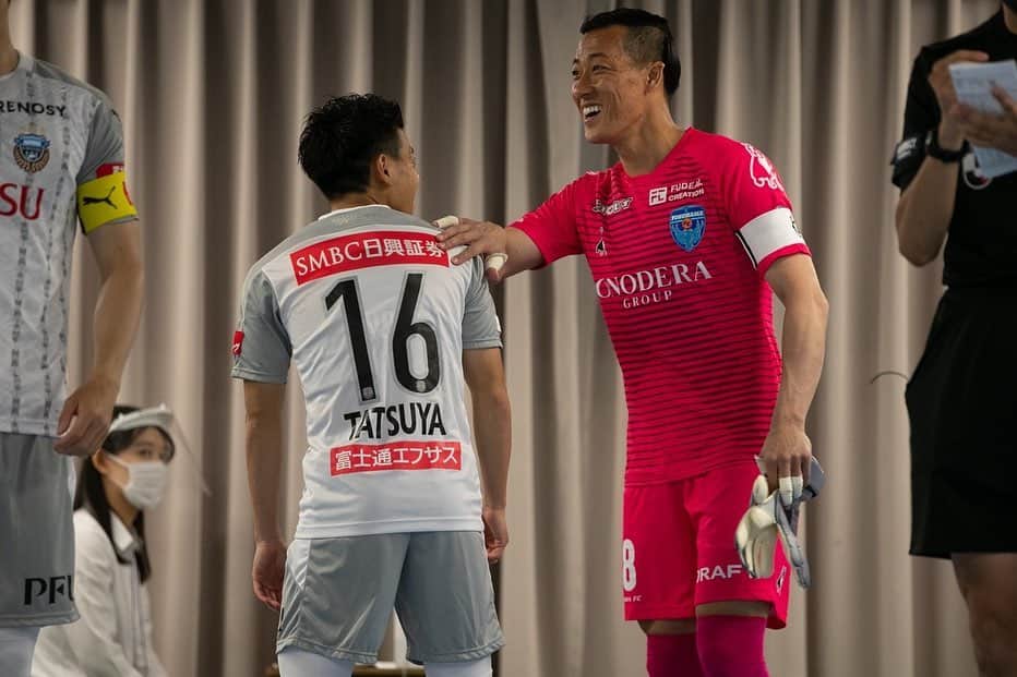 長谷川竜也のインスタグラム：「ナイス勝利！ 次こそは結果を残せるようにまたいい準備をします😁 応援ありがとうございました📣 #frontale #5-1」