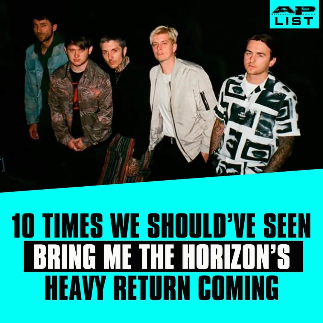 Alternative Pressさんのインスタグラム写真 - (Alternative PressInstagram)「Clever album titles and @olobersykes’ cord-destroying, unclean vocals sneaking through are just the start of hints at a return to @bringmethehorizon's heavy roots⁠ LINK IN BIO⁠ .⁠ .⁠ .⁠ #bringmethehorizon #BMTH #olliskyes #metalcore #metalcoremusic #alternativerock #altrock #altrockmusic #alternativepress #altpress」7月19日 12時30分 - altpress