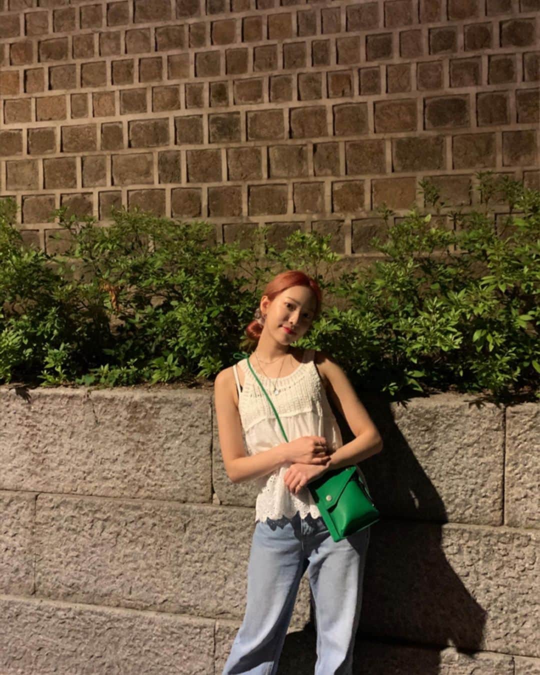 のインスタグラム：「행복☘️」