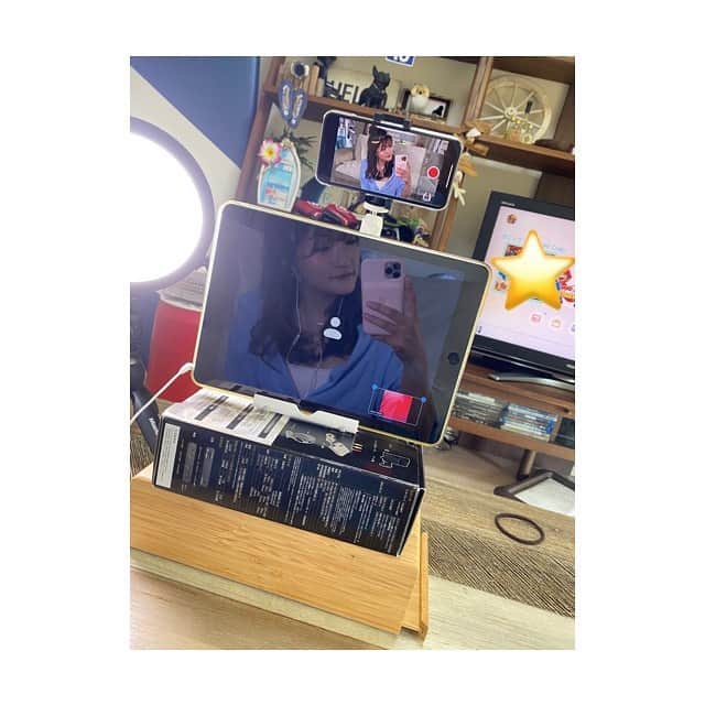 のインスタグラム：「‪リモート収録でした😊🎮‬ ‪詳細はまた告知させていただきます！‬  ‪お盆休みで少し休めたので‬ ‪また今日から頑張るぞ👊🏻🔥‬」