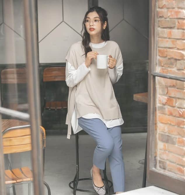 のインスタグラム：「まだまだ暑い日が続くけれどGLOBALWORKのAW。予約も始まったよ✔︎ #globalwork#dotst」