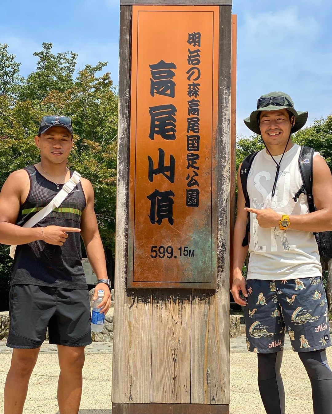 合谷和弘さんのインスタグラム写真 - (合谷和弘Instagram)「#高尾山 #登山トレーニング #鼻  @kazushi.hano  #KazushiHANO #KazuhiroGOYA」8月17日 17時20分 - kazuhiro_goya