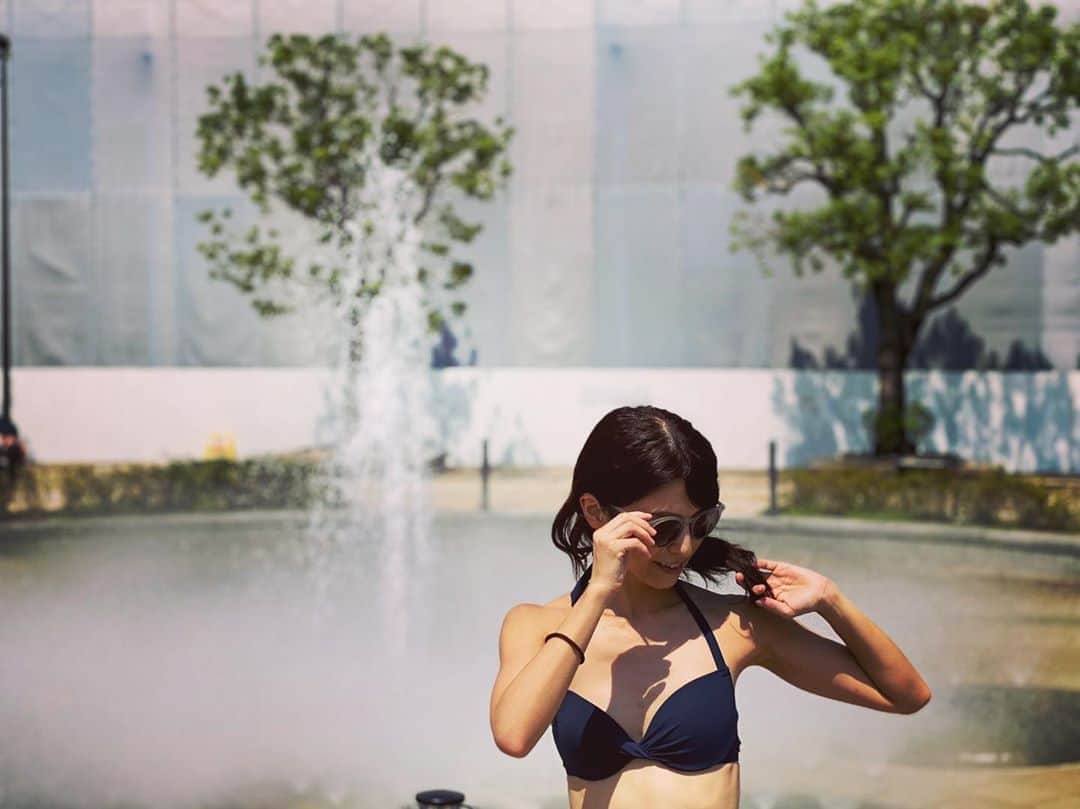 のインスタグラム：「少し体重が落ち過ぎた😨💦暑いけど、栄養あるものしっかり食べないと😭💦   #ssa  #サマースタイルアワード #サマスタ #筋トレ女子 #fitnessgirl  #fitnessmodel  #fitness  #スポーツウェア #トレーニングウェア  #フィットネスウェア #筋トレ  #トレーニング  #ジム  #フィットネス #筋肉 #マッチョ  #ダイエット #ワークアウト  #ボディメイク #running  #フィットネスモデル  #フィットネスライフ  #サマスタ優勝したい #モノキニ  #ビューティーフィットネスモデル #眩しい #水着 #泳いだわけではない笑」