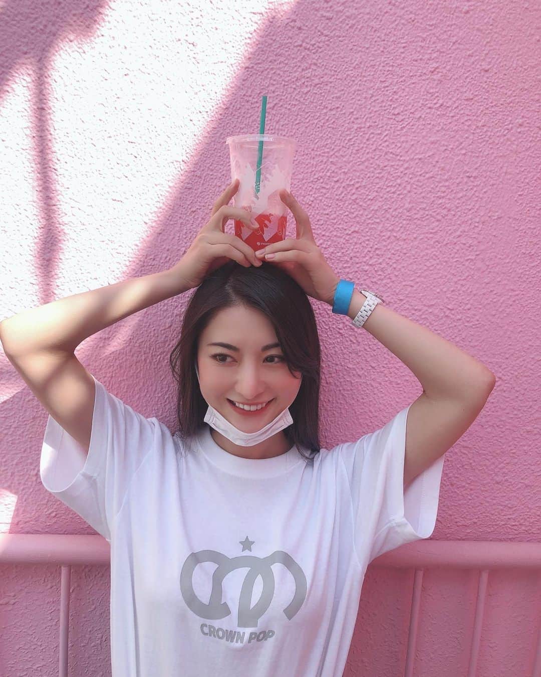 のインスタグラム：「ㅤㅤㅤ ㅤㅤㅤ スイカジュースが好き🍉 ㅤㅤㅤ #pronto #すいかジュース #followme #followmejp #followjp」