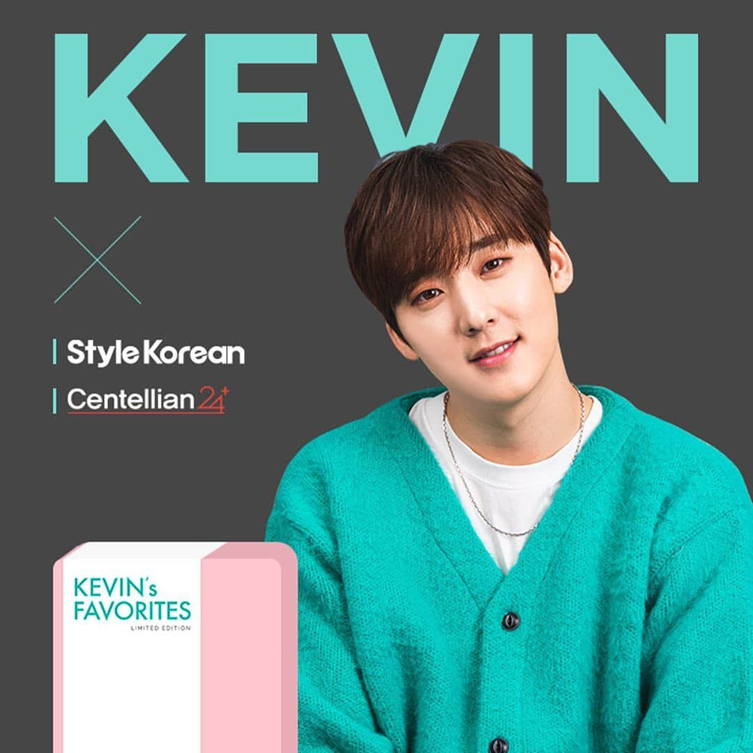 ケビン さんのインスタグラム写真 - (ケビン Instagram)「Hey guys!🍀  I’m so excited to announce that I’ll be collaborating with @stylekorean_global and @centellian24.global to launch my very own ‘Kevin’s Favorites’ Beauty Box!  It includes✨ -My favorite skincare items  -2 Exclusive photo cards  -Thank you card  Purchase Period (Limited)  - 2020.8.21~2020.9.13 KST   Everyone who purchases within the first 3 days will receive a personally signed Thank You card included in the box❤️ Link in Story   *Ships internationally! Check the stylekorean.com site to see if your country is included! @stylekorean_global   クローバーの皆さん🍀 僕が @stylekorean_japan と @centellian24.global とコラボすることが出来ました！皆さんのためにKevin’s Favoritesスキンケアセットを準備しました👏🏻  Kevin’s Favorites -僕ののお気に入りのスキンケアアイテムセット -限定版フォトカード (2)  -Thank Youカード  購入期間 -2020.8.21~2020.9.13 KST  LIMITED特別購入期間サインカード：2020.8.21~2020.8.23  イベント期間内にご購入いただき、サインを差し上げます。僕からからのThank You Card発売日から3日間限定されます！  ぜひ僕のお気に入りのスキンケアセットをGETしてね✨ リンクはストーリーで！」8月17日 11時00分 - kevinwoo_official