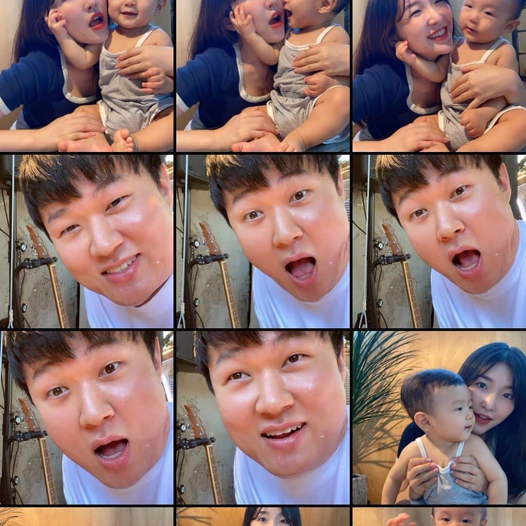 ゆかさんのインスタグラム写真 - (ゆかInstagram)「写真撮るとき、 👦🏻お〜！いいね〜！ って言ってて随分何枚も写真撮るな〜って思ってて、カメラフォルダ見たらすんちゃんの自撮りで溢れてた👦🏻インカメかよ🤦🏻‍♀️ . . 로한띠랑 나 사진 찍을 때 승짱이 👦🏻오~~!!좋아좋아~!  하면서 되게 길게 찍어줬다 했더니..... 사진 폴더에 승짱 셀카만 가득했어요.....🤦🏻‍♀️ . #셀기꾼  . . . #ゆかすん夫婦 #ゆかすんファミリー #family  #日韓夫婦  #韓国在住　#youtuber #韓国カフェ #家族写真 #tiktokers  #日韓夫婦  #유튜버 #제주맘  #아들맘  #육아 #육아스타그램  #赤ちゃんのいる生活 #한국살이 #국제커플 #국제부부  #부부  #韓国生活 #유튜버 #yukachannel #韓国カフェ　#제주카페 #가족 #유카승패밀리 #일상」8月17日 12時51分 - bjyuka