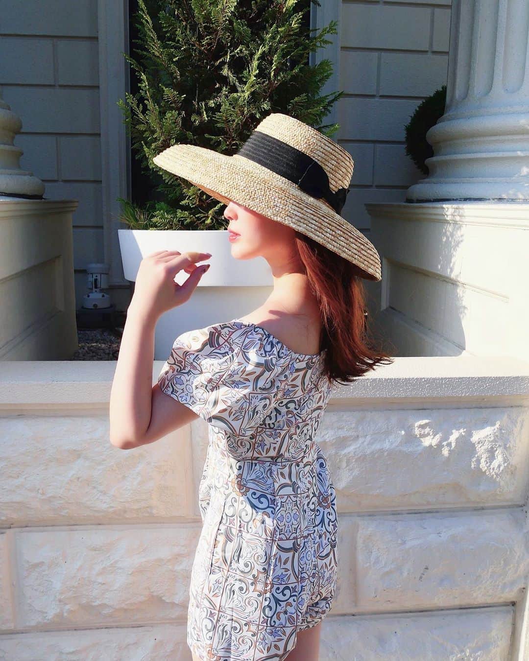 のインスタグラム：「𓂃𓂂👒☀️  もう本当毎日暑すぎるけど 家族と過ごしたり 大好きな友達たちに会えたり のんびりお盆休みでした🌿」