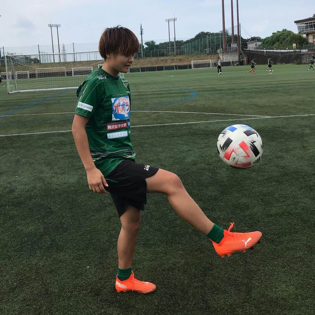 村松智子さんのインスタグラム写真 - (村松智子Instagram)「PUMAのNewスパイク！ 軽くて最高な履き心地⚽️💪💪  ULTRA＝SPEED 限界突破！！  #サイソクアラワル #PUMAULTRA #PUMA #PUMAFOOTBALL @pumafootball_jp @pumajapan」8月17日 14時23分 - katsuobuchi