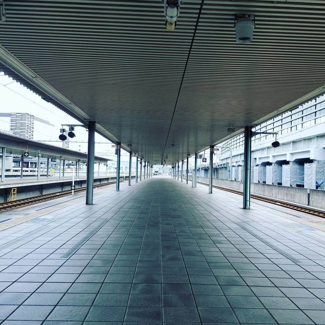 谷口キヨコさんのインスタグラム写真 - (谷口キヨコInstagram)「姫路駅には誰もいなかった…」8月13日 18時54分 - kiyokotaniguchi