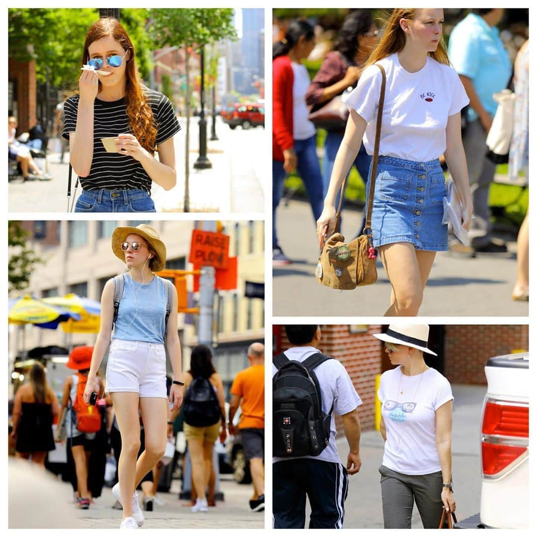 CLUÉLmagazineさんのインスタグラム写真 - (CLUÉLmagazineInstagram)「ニューヨーカーの夏Tスタイル🗽 NYの女の子たちのファッションは、どこか爽やかでハッピーなムードに溢れている。 シンプルな中にフレッシュな魅力を感じさせる、ベーシックTスタイルのNYガールをピックアップしました📸 . ・・・・・・・・・・・・・・・・・・・・・・・・・・  #cluel #クルーエル #cluelmagazine #クルーエル女子 #fashion #ファッション好き #おしゃれ #グッドガール #夏コーデ #Tシャツスタイル #NY #ニューヨーク #NYガール #ファッションスナップ #夏Tシャツ  こちらのアカウントもフォローしてね！ @cluel_homme @navys_magazine」8月13日 19時03分 - cluelmagazine