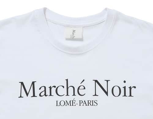 ADAM ET ROPÉさんのインスタグラム写真 - (ADAM ET ROPÉInstagram)「RECOMMEND ITEM for FEMME﻿ ﻿ ◾︎ 【Marche' Noir】 Logo Tee﻿ ¥6,500＋tax﻿ color : black / white﻿ ﻿ 今シーズン、国内ではアダムエロペだけの取り扱いとなる【Marche' Noir(マルシェノワール)】のTシャツ。シックなレタリングが洗練された印象を与えてくれるロゴTシャツは、カジュアルになりすぎること無く、大人の女性にぴったりのアイテムです。﻿ モノトーンの配色が胸元のロゴを際立たせてくれるので、シンプルなボトムとの合わせも華やかに決まります。もちろん、カラーや柄のボトムと合わせたスタイリングにも活躍してくれる万能なTシャツです。﻿ ﻿ @adametrope﻿ @marchenoirlomeparis  @jadorejunonline﻿ #adametrope#marchenoir#jadorejunonline#tee」8月13日 19時39分 - adametrope