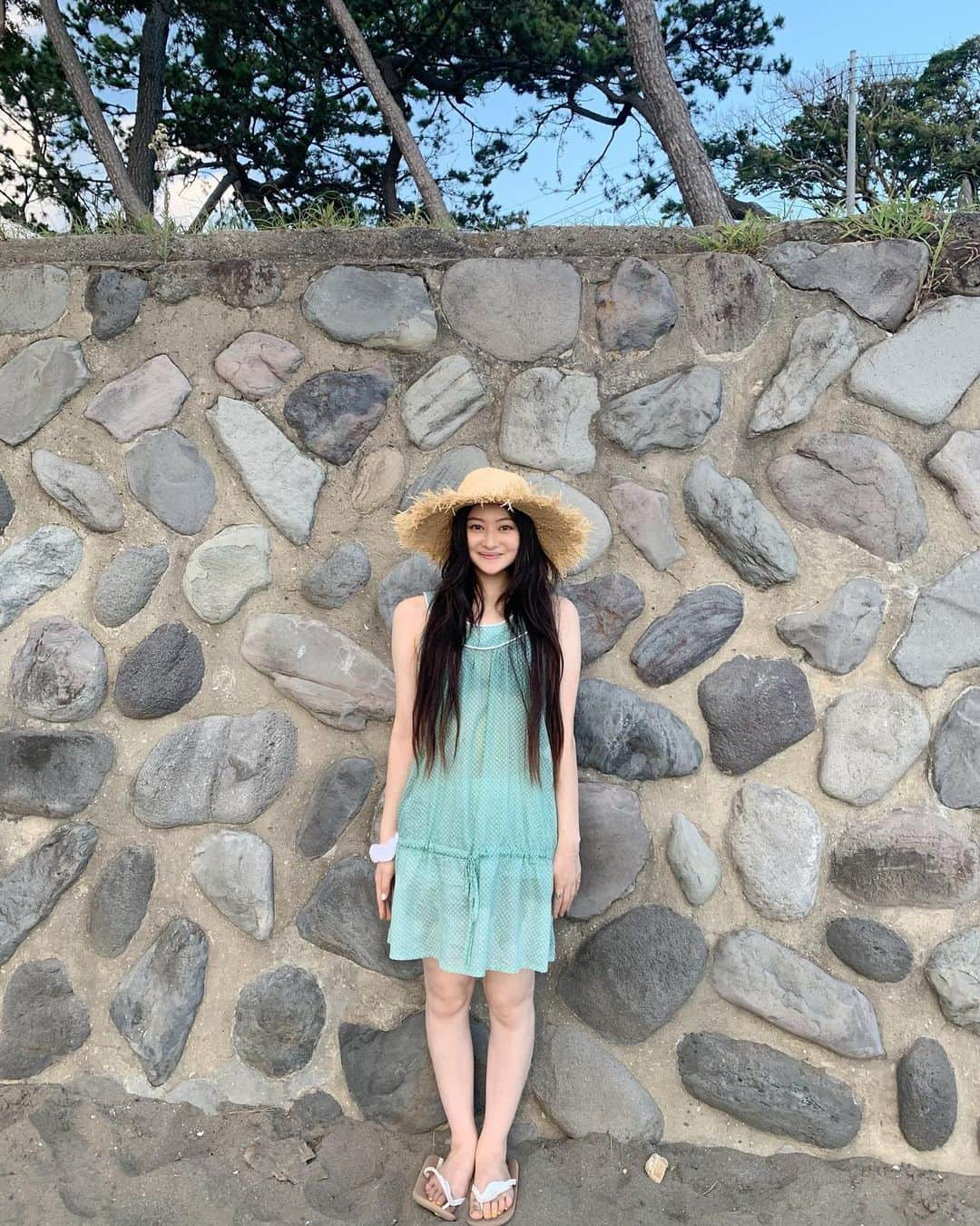 石丸乃晏さんのインスタグラム写真 - (石丸乃晏Instagram)「I was very refreshed by taking in the natural air in my body🥰🌿🧚🏻🐠⛵️💦 海はいつも通り美しく心地の良い風が吹いていていました。気分転換ができて良かった〜😌💕」8月13日 19時59分 - noan_ishimaru