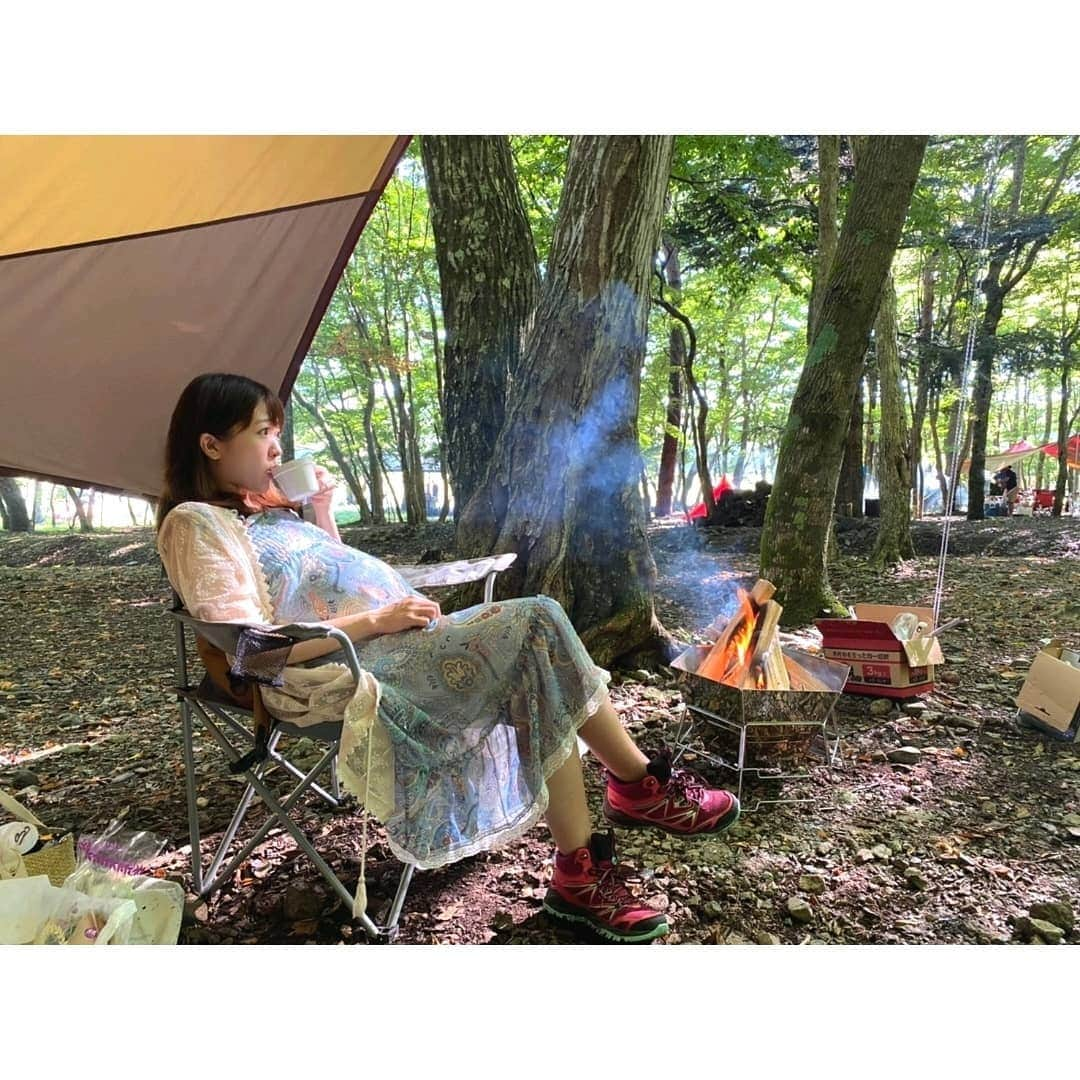 鬼頭由芽さんのインスタグラム写真 - (鬼頭由芽Instagram)「昨日のペルセウス座流星群⭐ 素人の一眼でこんな綺麗な写真撮れるもんなのね😳（夫撮影📷️） さすがに写真には写らなかったけど、流れ星のお手本みたいな流れ星見られました☺️ 人の少ない森の中でのひとときも癒された🌸 ・ #ペルセウス座流星群 #星空 #星空フォト #プレママ #初マタ #第一子妊娠中 #34w0d #プレママライフ #妊娠9ヶ月 #私のアウトドア時間 #私のコールマン #プレゼントキャンペーン」8月13日 20時16分 - xxyumeyumexx