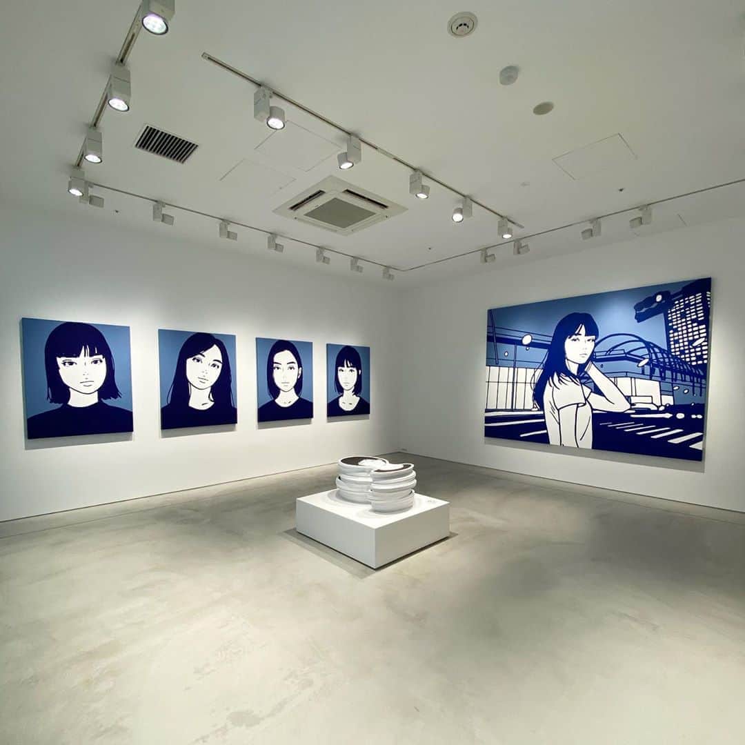 井上奈保さんのインスタグラム写真 - (井上奈保Instagram)「「KYNE TOKYO 2」  インスピレーションを受けた女性のポートレート作品。  #kyne #art #artgallery」8月13日 11時32分 - inouenaho1207