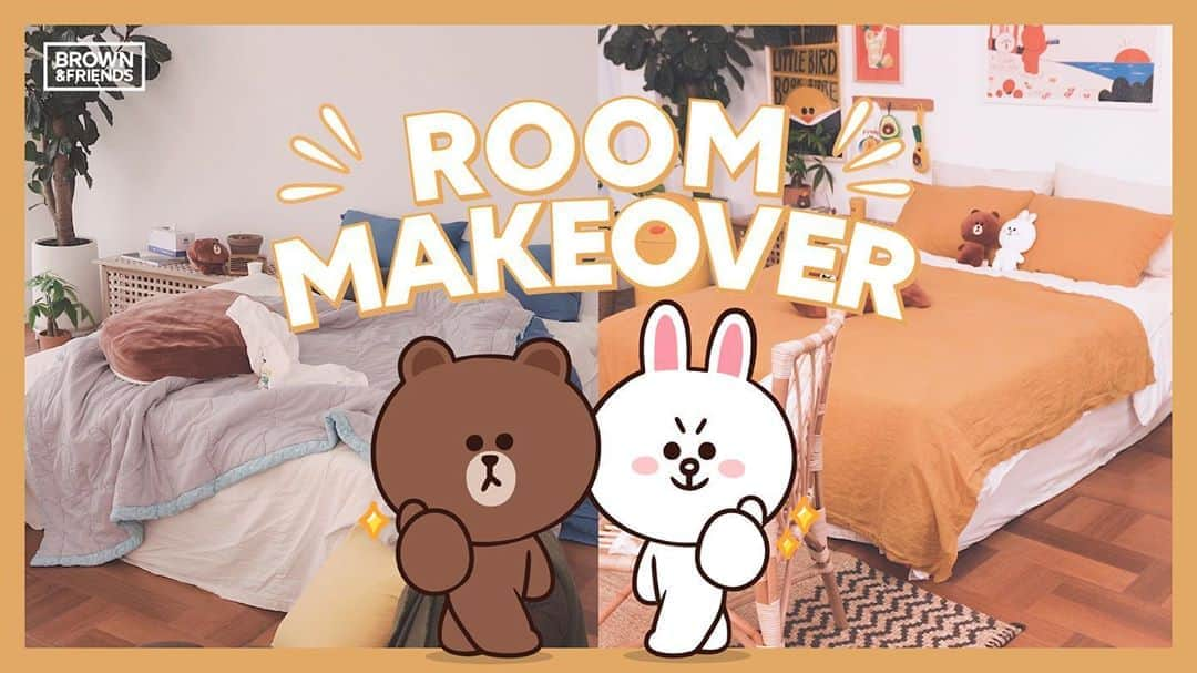 LINE FRIENDSさんのインスタグラム写真 - (LINE FRIENDSInstagram)「Room goals. ✅ This belongs in one of those magazines! ⠀ How-to videos have never been this neat. 👉🏻 Link in bio ⠀ #RoomInterior #roommakeover #room #InteriorDesign #interior #BROWN #CONY #SALLY #LINEFRIENDS」8月13日 12時04分 - linefriends