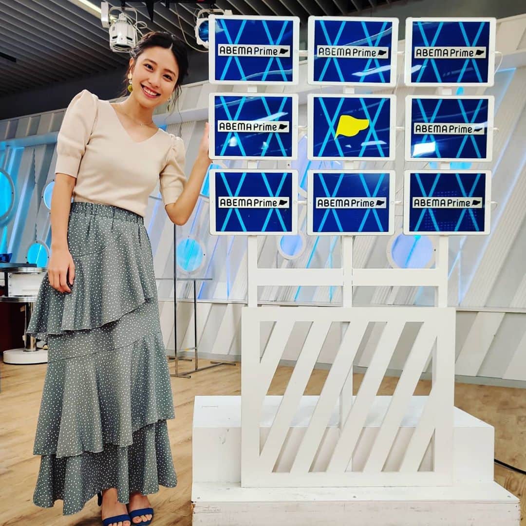池澤あやかのインスタグラム：「#アベプラ 最近はスタジオに出動しています 💨」