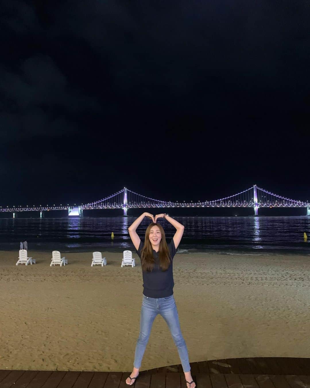 オ・ヨンギョン のインスタグラム：「부산 너무 좋자나😍」