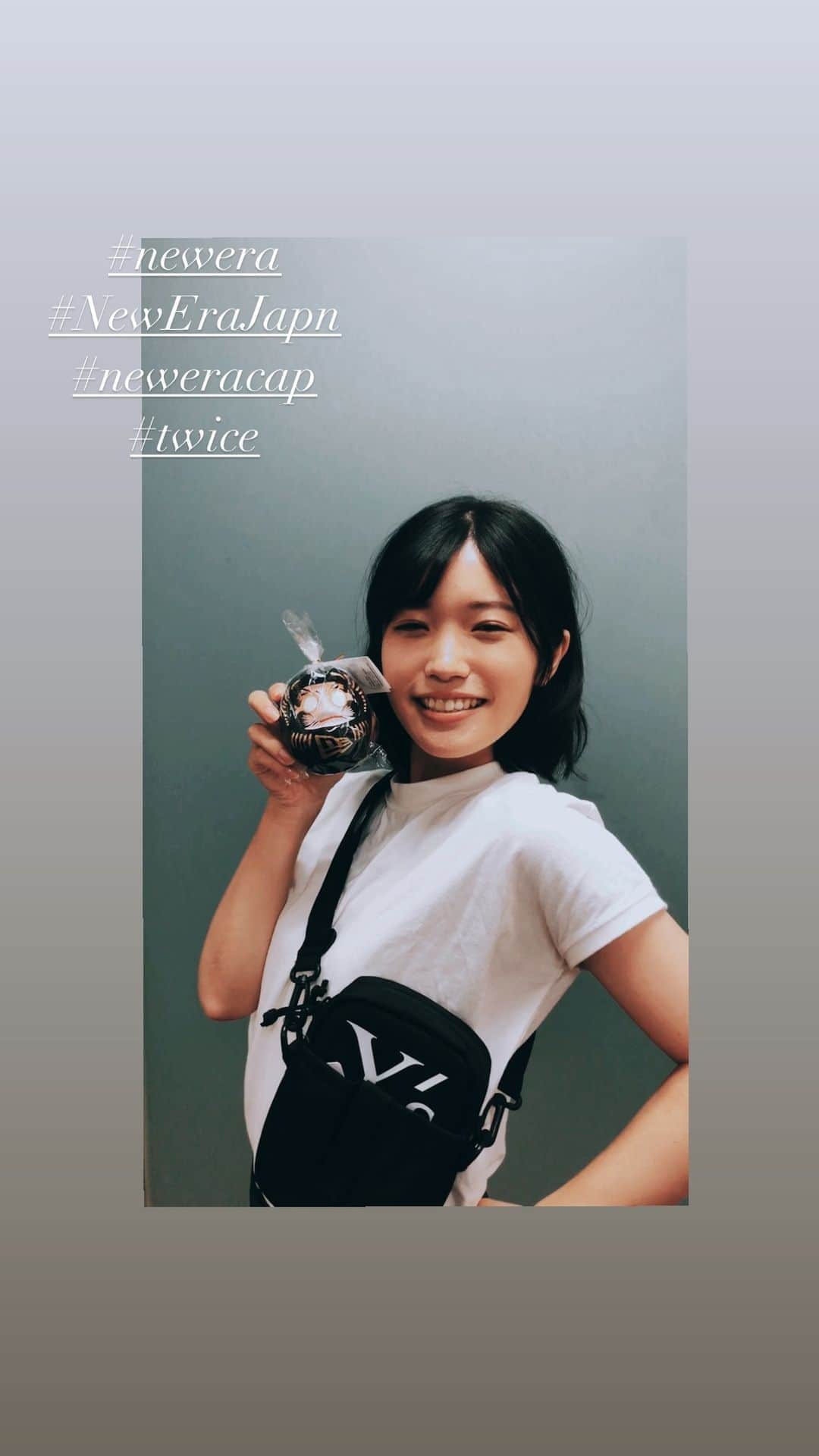 美山加恋のインスタグラム：「#NewEraJapan さんからたくさん帽子いただきました😳」