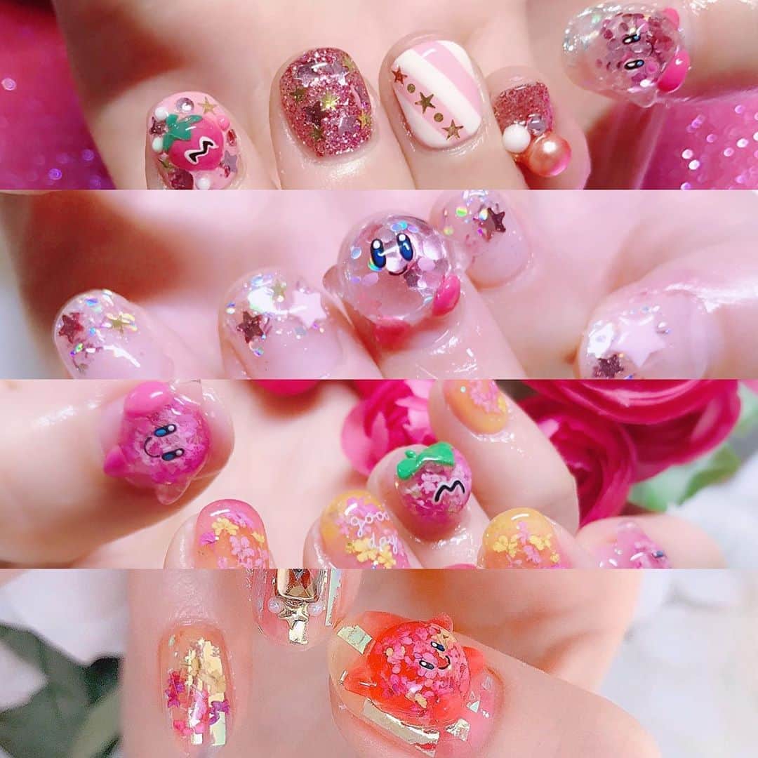 なかやまちえこさんのインスタグラム写真 - (なかやまちえこInstagram)「過去のカービィネイル🍅⠀ #nail #nails #nailart #ネイル #美甲 #ネイルアート  #japanesenailart #manucure #japanesenails #manicurist #gelnails #أظافر #네일아트 #미용 #vẽmóng #ngườiđẹp  #เพ้นท์เล็บ #искусствоногтя #artedeuñas #เพ้นท์เล็บเจล #ジェルネイルデザイン #ネイルデザイン #senikuku #nagelkunst #カービィ #カービィネイル #kirby #kirbynails」8月13日 18時38分 - chiekonakayama