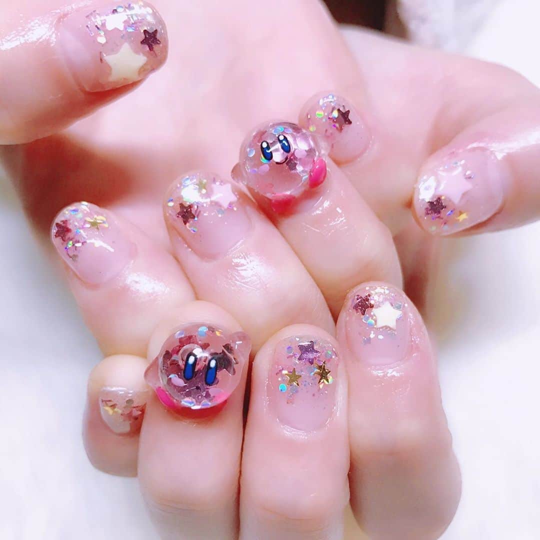 なかやまちえこさんのインスタグラム写真 - (なかやまちえこInstagram)「過去のカービィネイル🍅⠀ #nail #nails #nailart #ネイル #美甲 #ネイルアート  #japanesenailart #manucure #japanesenails #manicurist #gelnails #أظافر #네일아트 #미용 #vẽmóng #ngườiđẹp  #เพ้นท์เล็บ #искусствоногтя #artedeuñas #เพ้นท์เล็บเจล #ジェルネイルデザイン #ネイルデザイン #senikuku #nagelkunst #カービィ #カービィネイル #kirby #kirbynails」8月13日 18時38分 - chiekonakayama